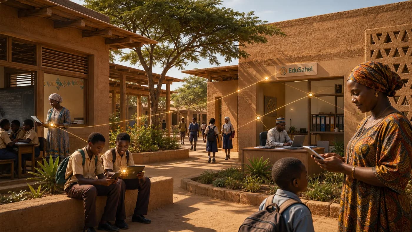 Alternative à Pronote pour une école en Afrique avec EduSahel